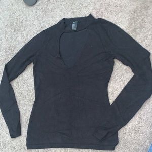 Black long sleeve shirt